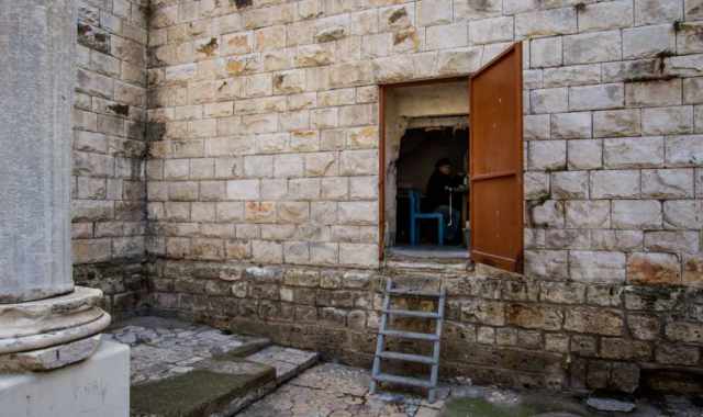 Tra i resti di Santa Maria del Buonconsiglio c' una stanza:  il laboratorio di Meuccio